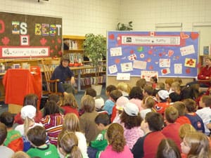 Kathy Stinson and Blessed Kateri children