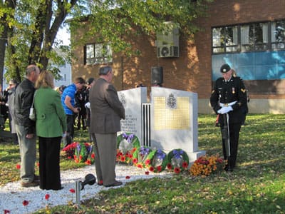 Remembrance Day ceremony