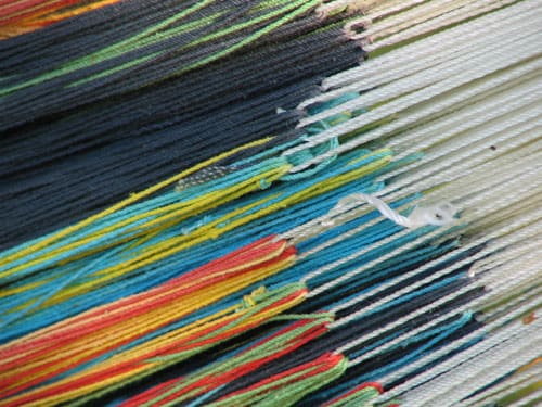 close-up of hammock