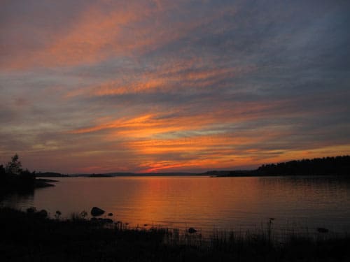 Lake Huron sunset