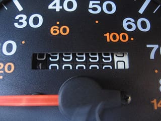 odometer going from 99999 to 100000